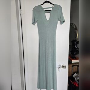 Caution To The Wind Light Green Maxi Dress